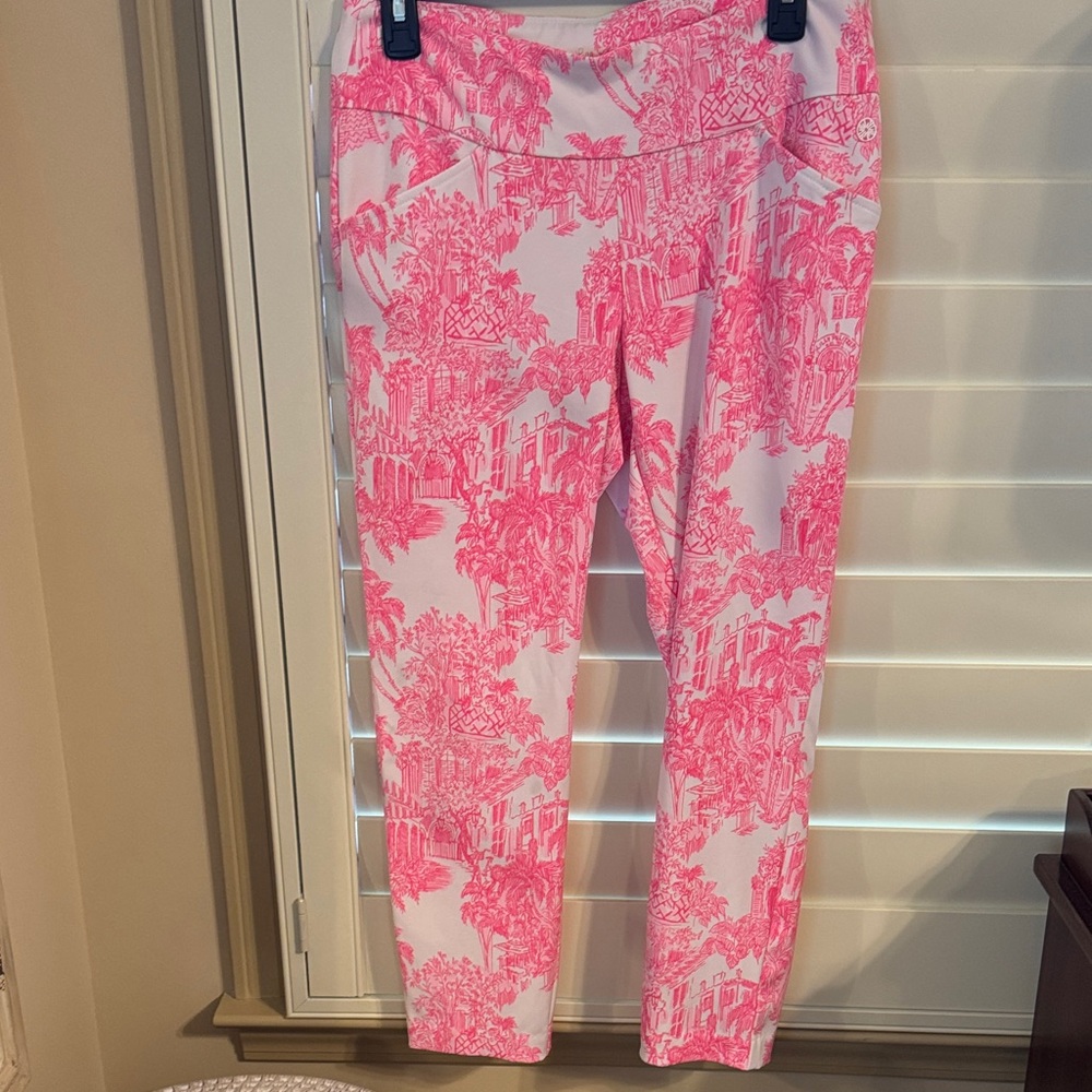 Lilly Pulitzer Pink Tropical Print Luxletic